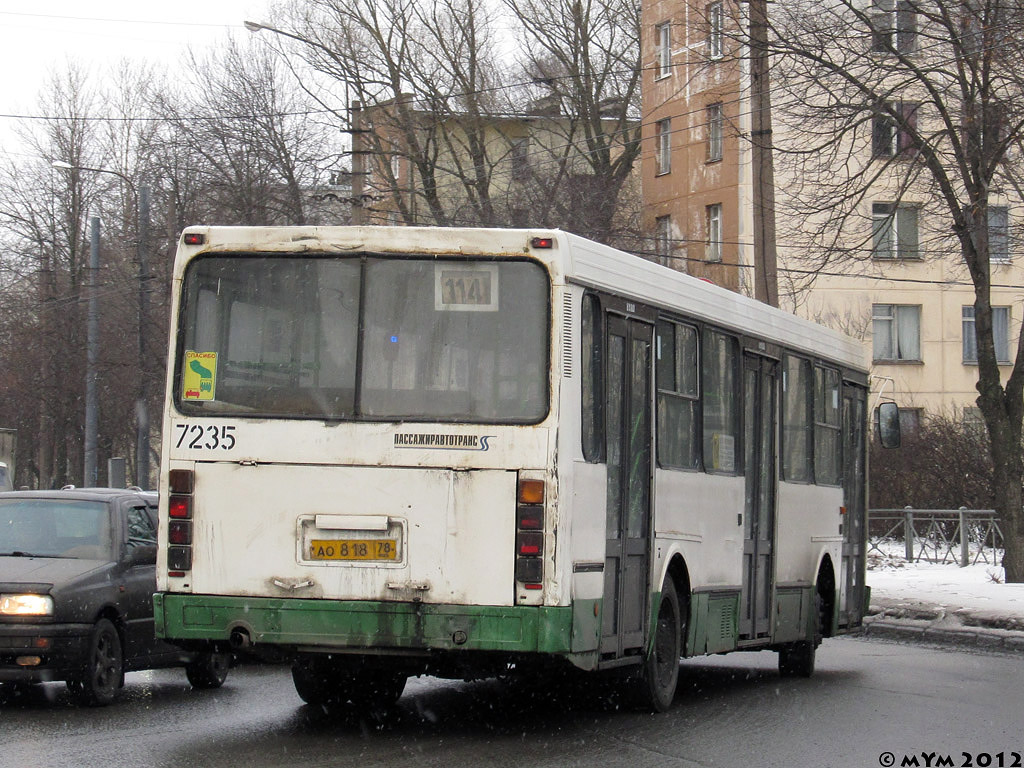 Санкт-Петербург, ЛиАЗ-5256.25 № 7235