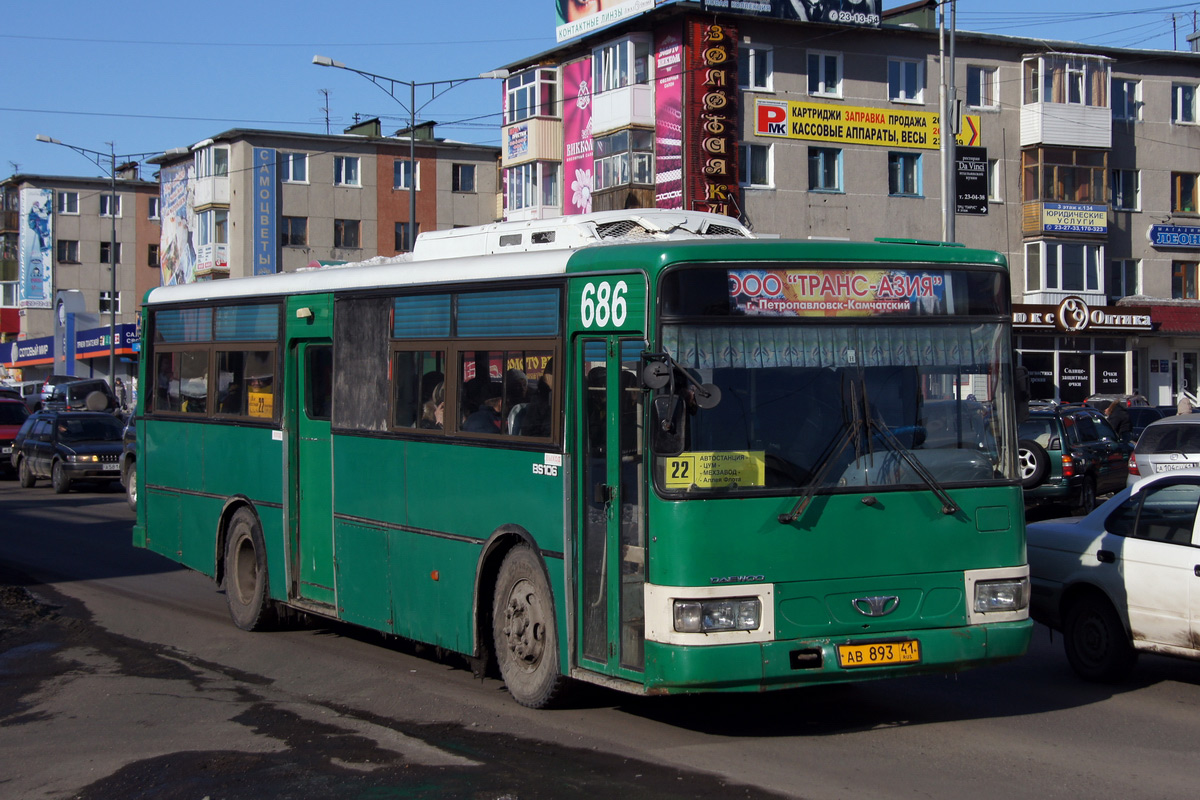 Камчатский край, Daewoo BS106 Royal City (Busan) № 686