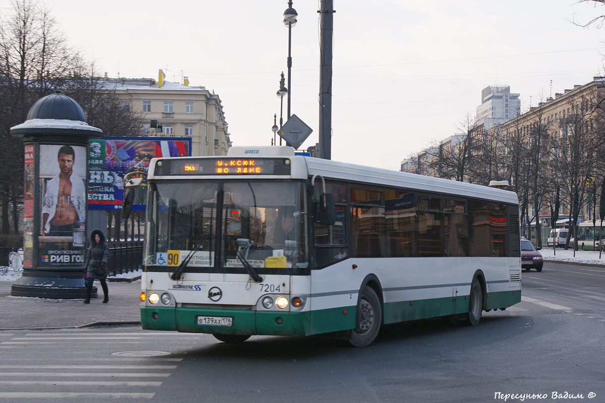 Санкт-Петербург, ЛиАЗ-5292.20 № 7204