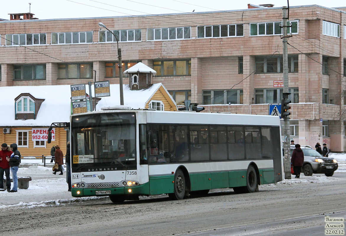 Санкт-Петербург, Волжанин-5270-20-06 "СитиРитм-12" № 7358