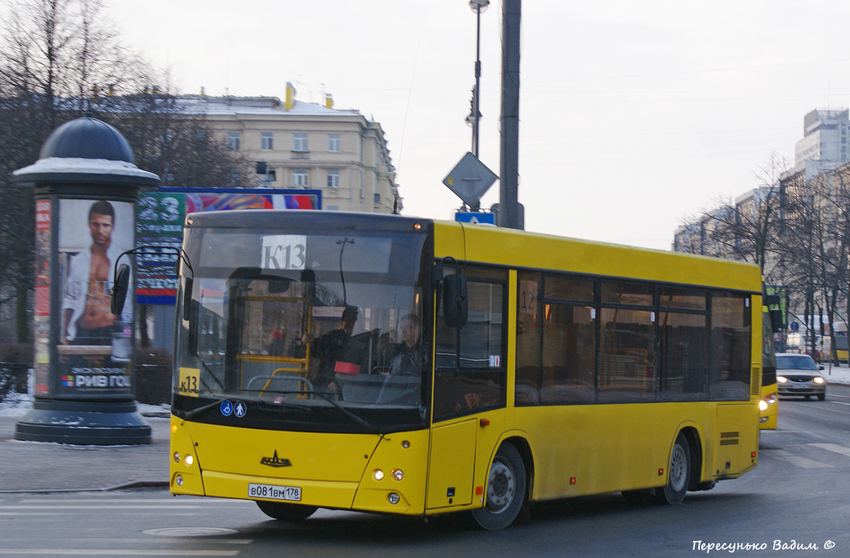 Санкт-Петербург, МАЗ-206.067 № В 081 ВМ 178