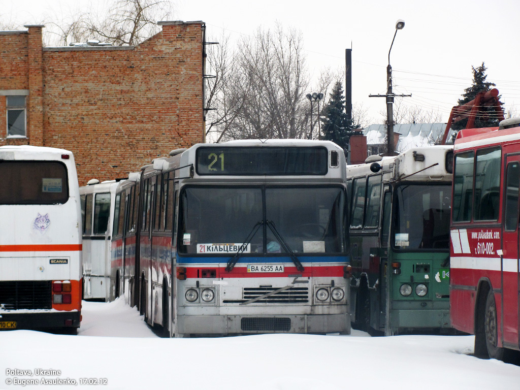 Полтавская область, Säffle № BA 6255 AA