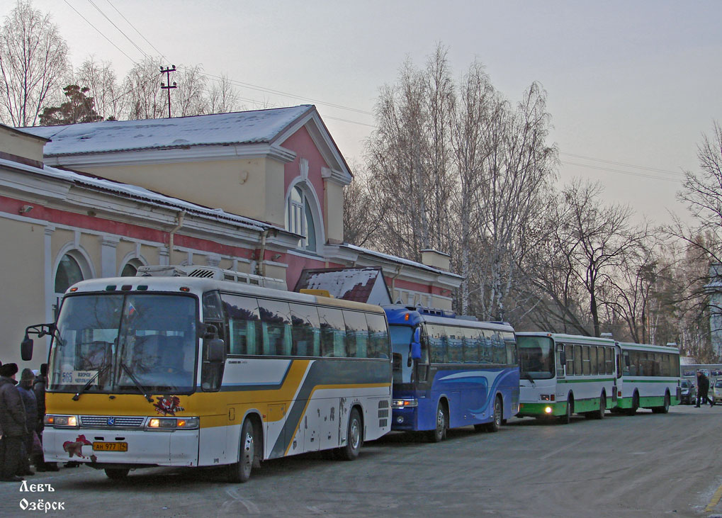 Челябинская область, Kia AM948 Granbird SD I № АН 977 74; Челябинская область — Автобусные вокзалы, станции и конечные остановки