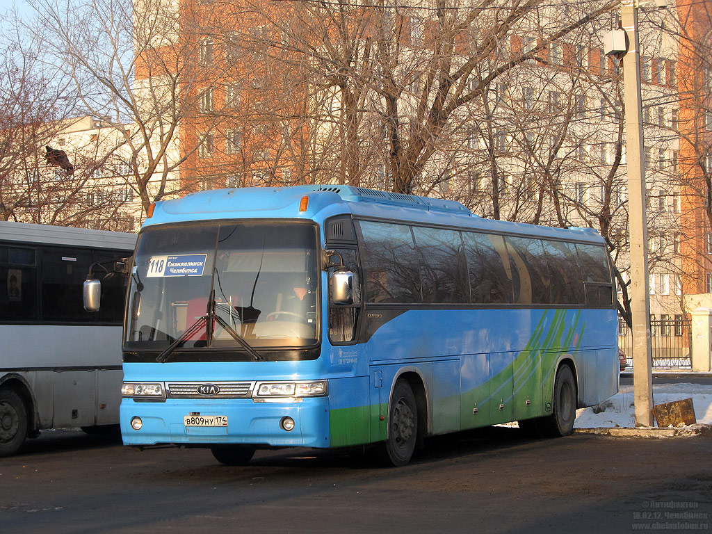 Челябинская область, Kia Granbird № В 809 НУ 174