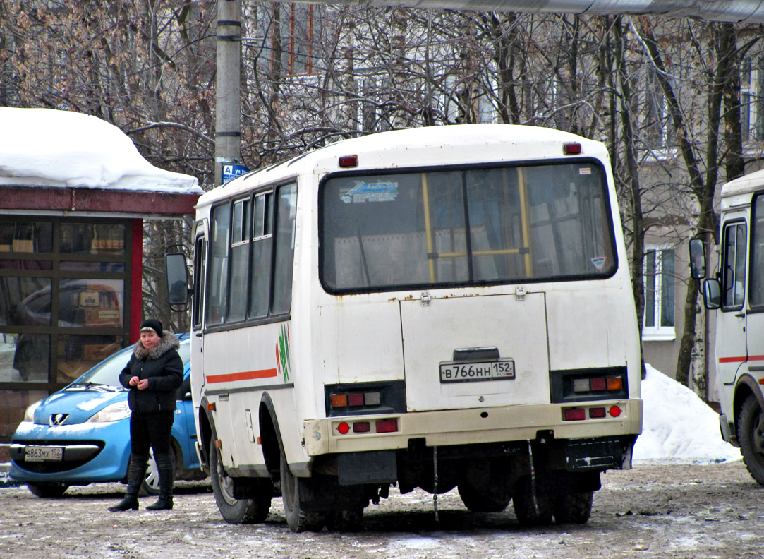 Нижегородская область, ПАЗ-32054 № В 766 НН 152