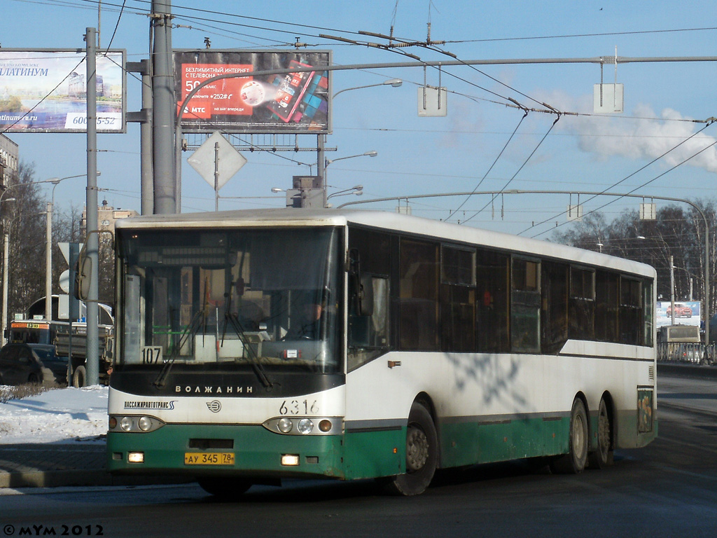 Санкт-Петербург, Волжанин-6270.00 № 6316