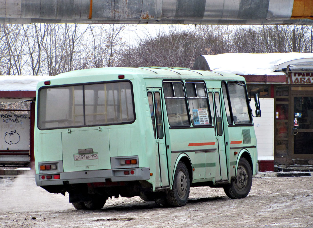 Нижегородская область, ПАЗ-32054 № Е 451 ЕР 152