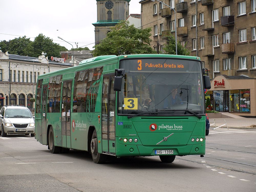 Латвия, Volvo 8700LE № 5932