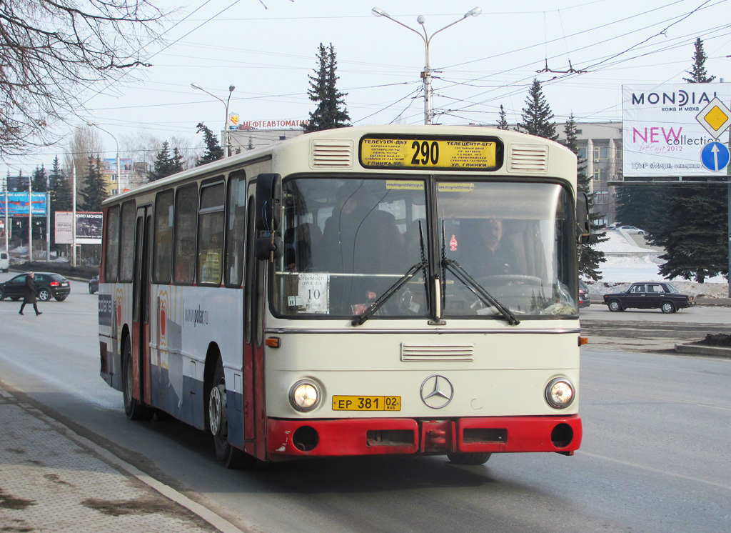 Башкортостан, Mercedes-Benz O307 № ЕР 381 02