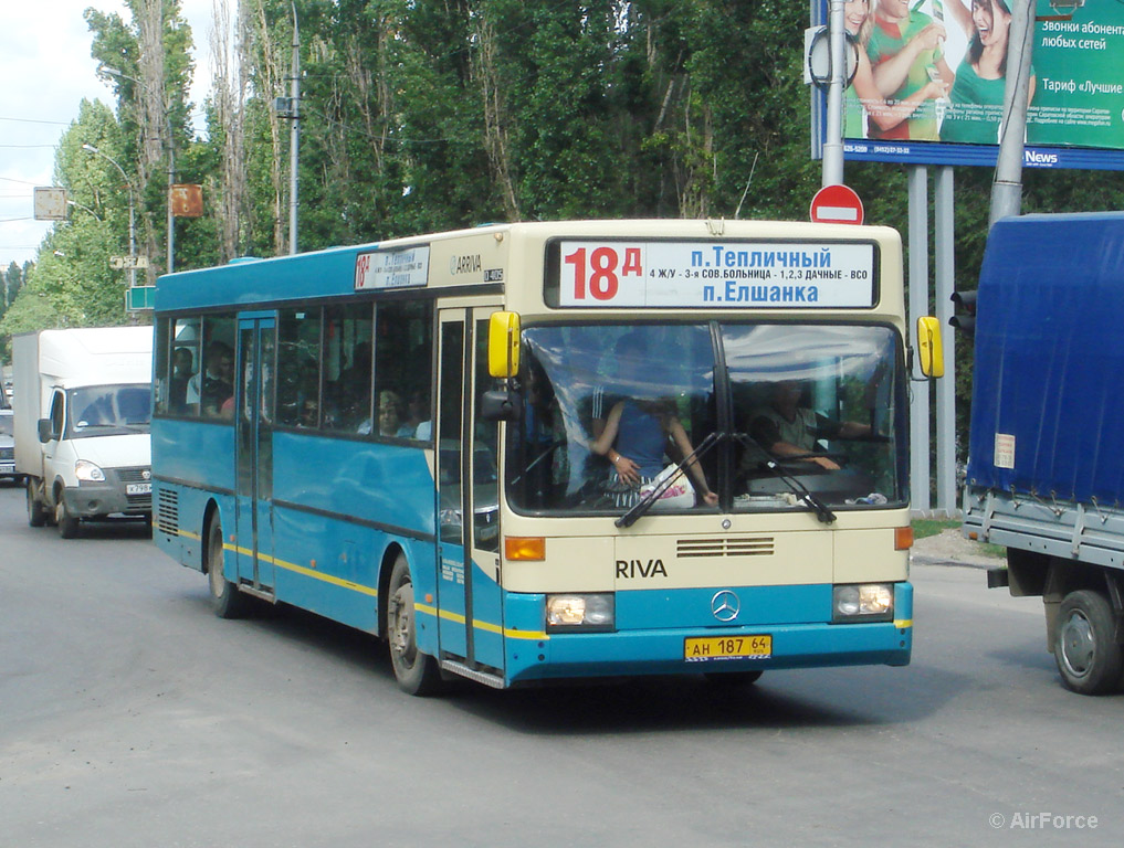 Саратовская область, Mercedes-Benz O405 № АН 187 64