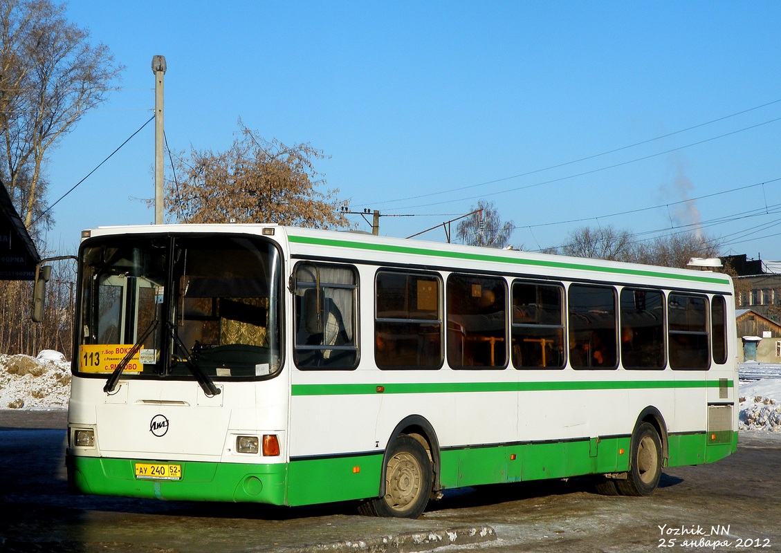 Nizhegorodskaya region, LiAZ-5256.36 № АУ 240 52