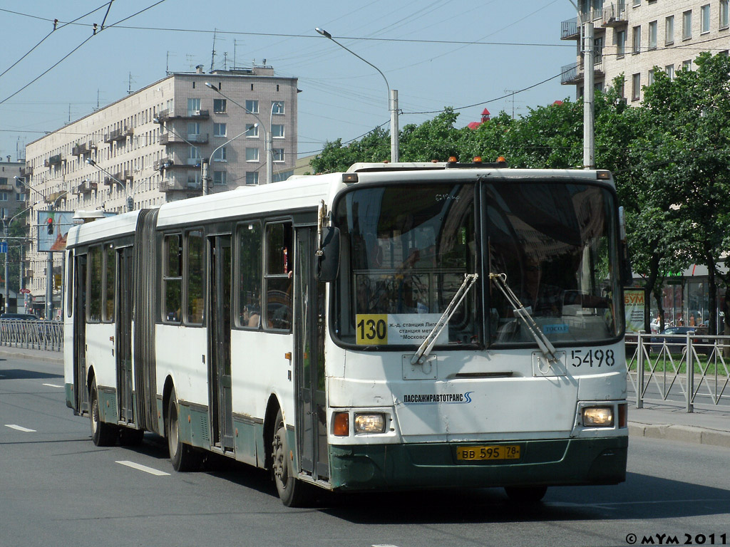 Санкт-Петербург, ЛиАЗ-6212.00 № 5498