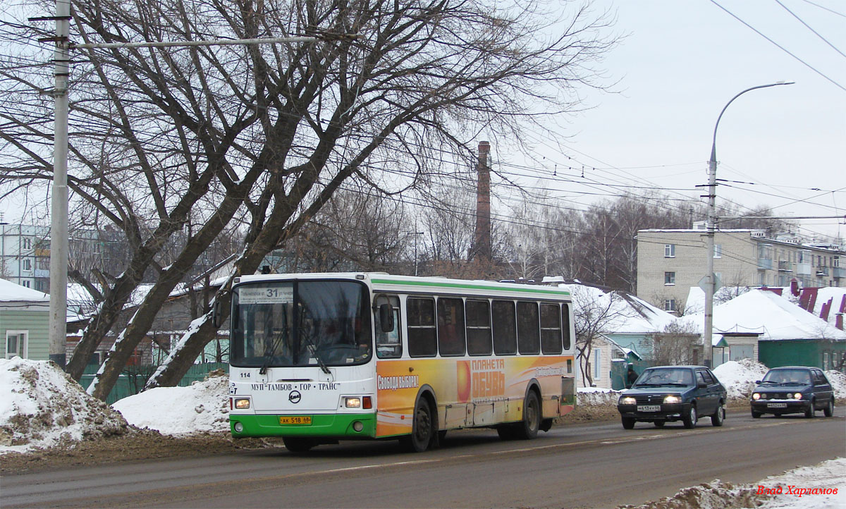 Тамбовская область, ЛиАЗ-5256.36 № 114