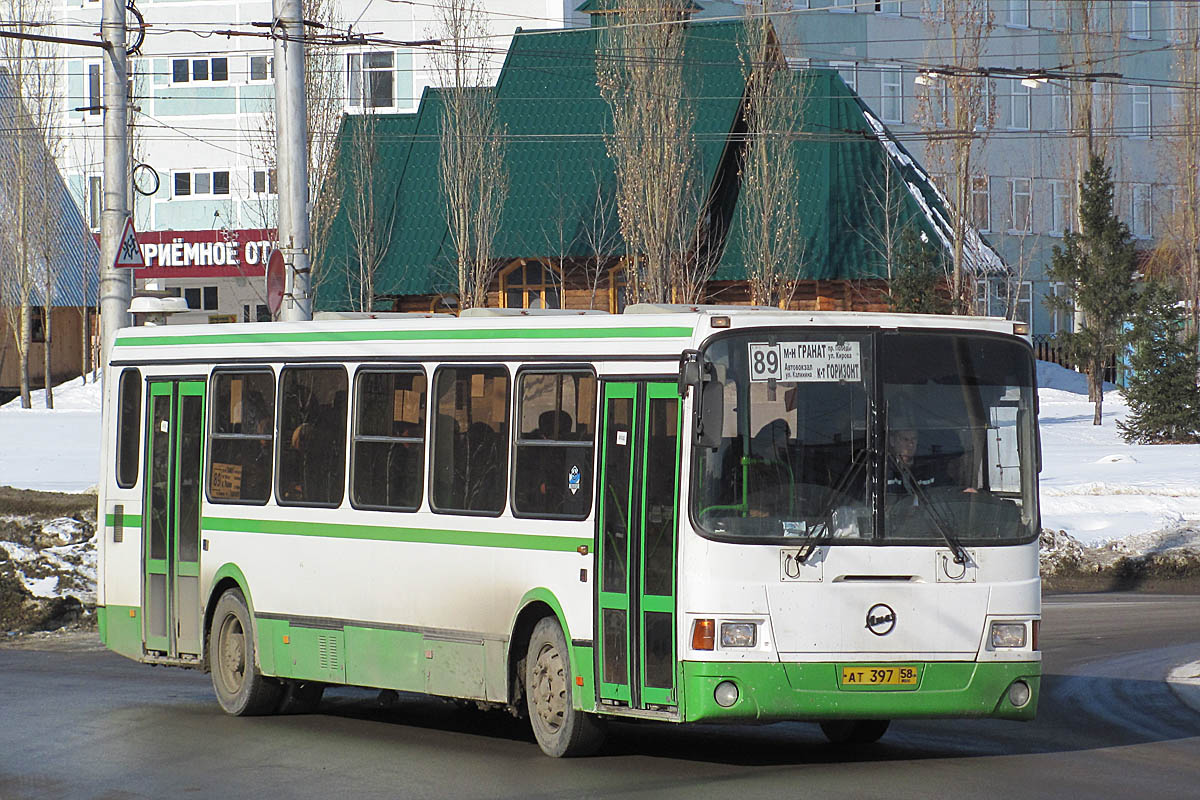 Пензенская область, ЛиАЗ-5256.45-01 № АТ 397 58