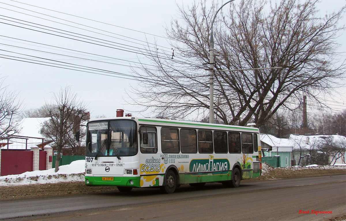 Тамбовская область, ЛиАЗ-5256.36 № 107