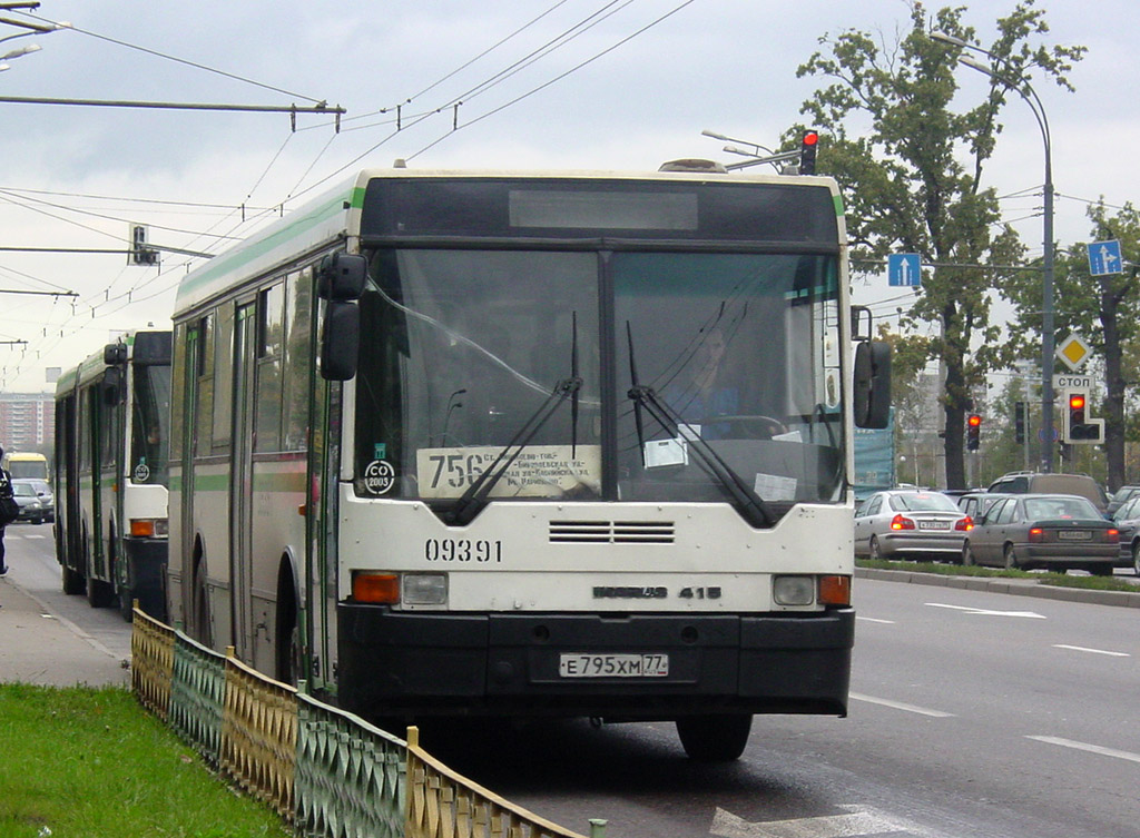 Москва, Ikarus 415.33 № 09391