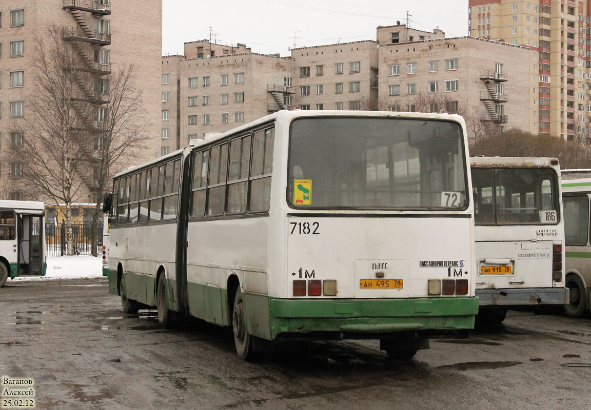 Санкт-Петербург, Ikarus 280.33O № 7182