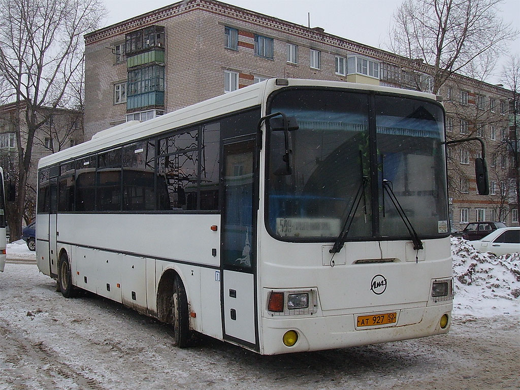 Нижегородская область, ЛиАЗ-5256.34 (ГолАЗ) № АТ 927 52