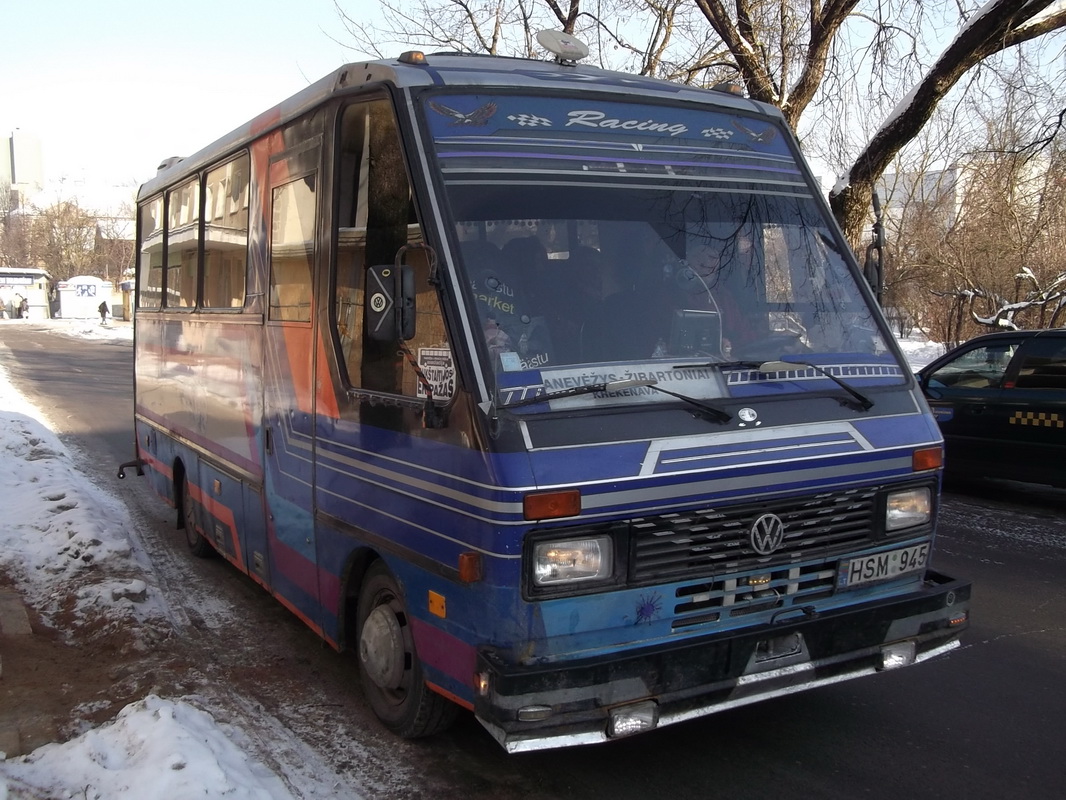 Литва, Ikarus 521 (Volkswagen LT) № HSM 945 — Фото — Автобусный транспорт