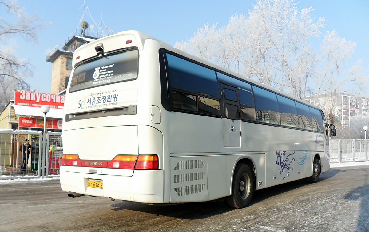 Красноярский край, Kia Granbird № АТ 618 24