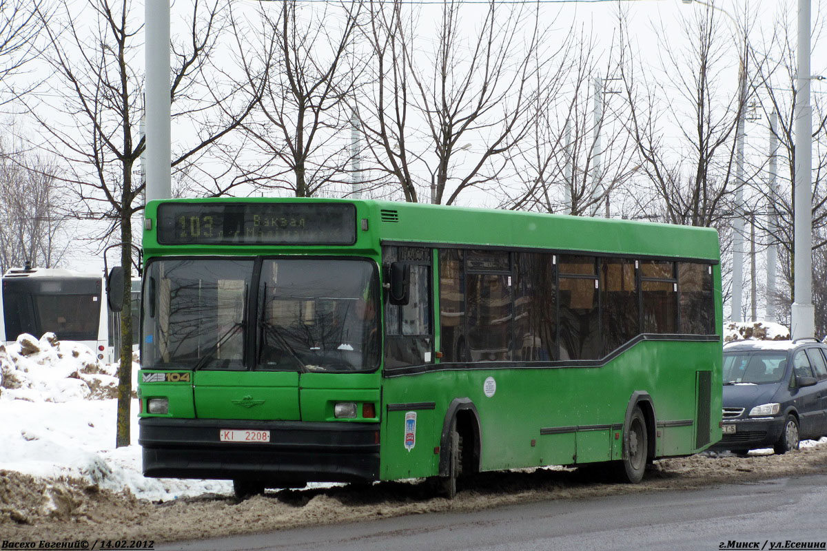 Минск, МАЗ-104.021 № 031630