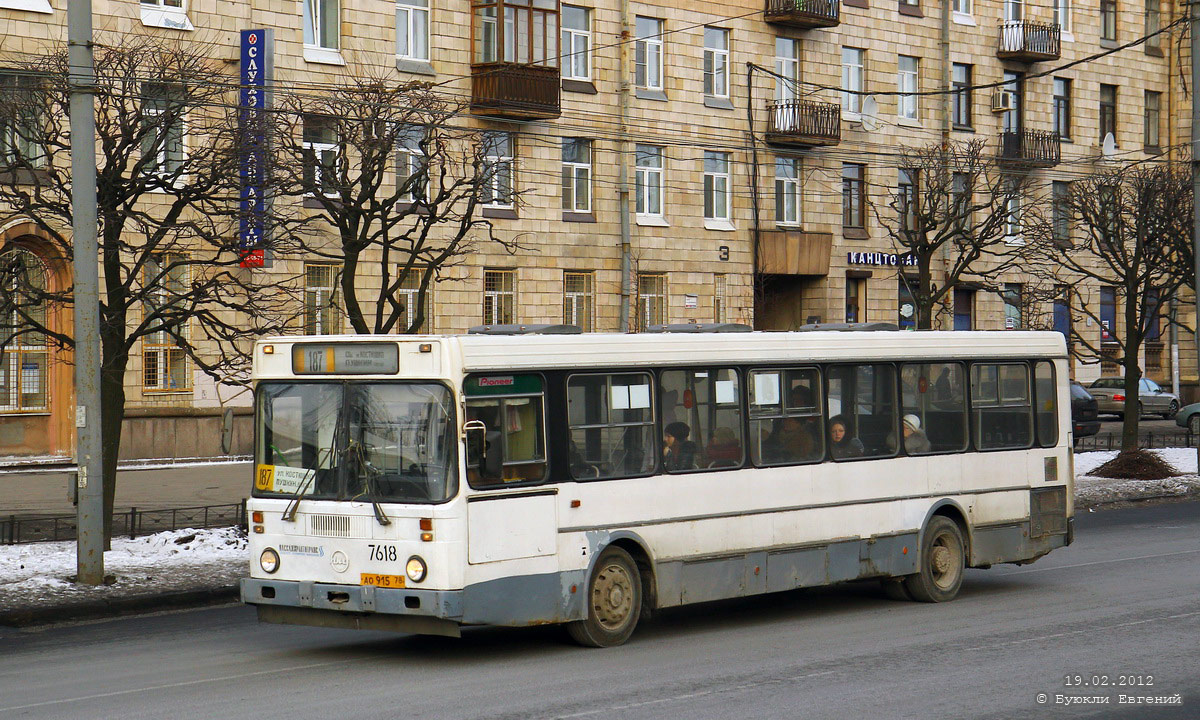 Санкт-Петербург, ЛиАЗ-5256.25 № 7618