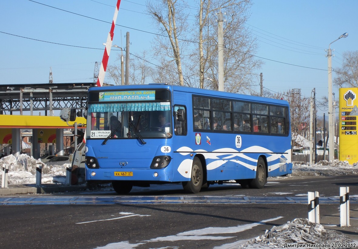 Хабаровский край, Daewoo BS106 Royal City (Ulsan) № 36