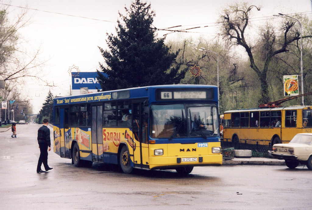 Алматы, MAN A60 SL232 № 1972