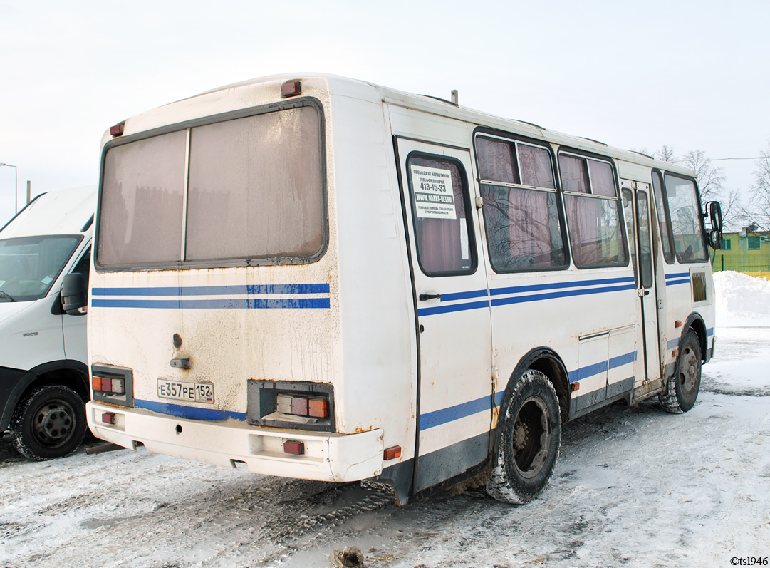 Ніжагародская вобласць, ПАЗ-32053 № Е 357 РЕ 152