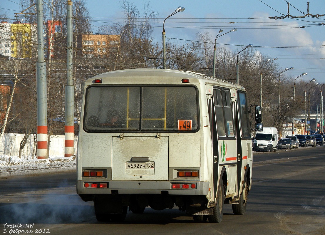 Нижегородская область, ПАЗ-32054 № А 692 УН 152