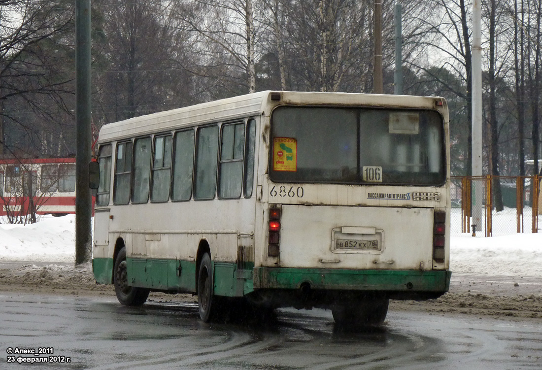 Санкт-Петербург, ЛиАЗ-5256.00 № 6860