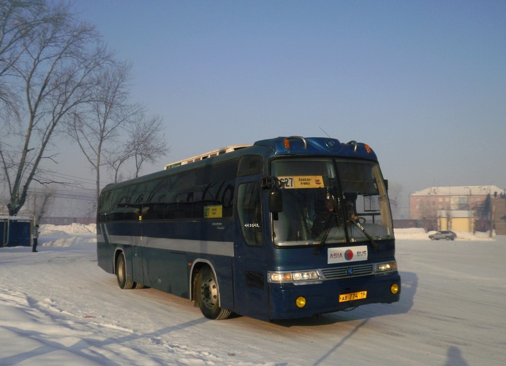 Хакасия, Kia KM948 Granbird Greenfield № АВ 774 19