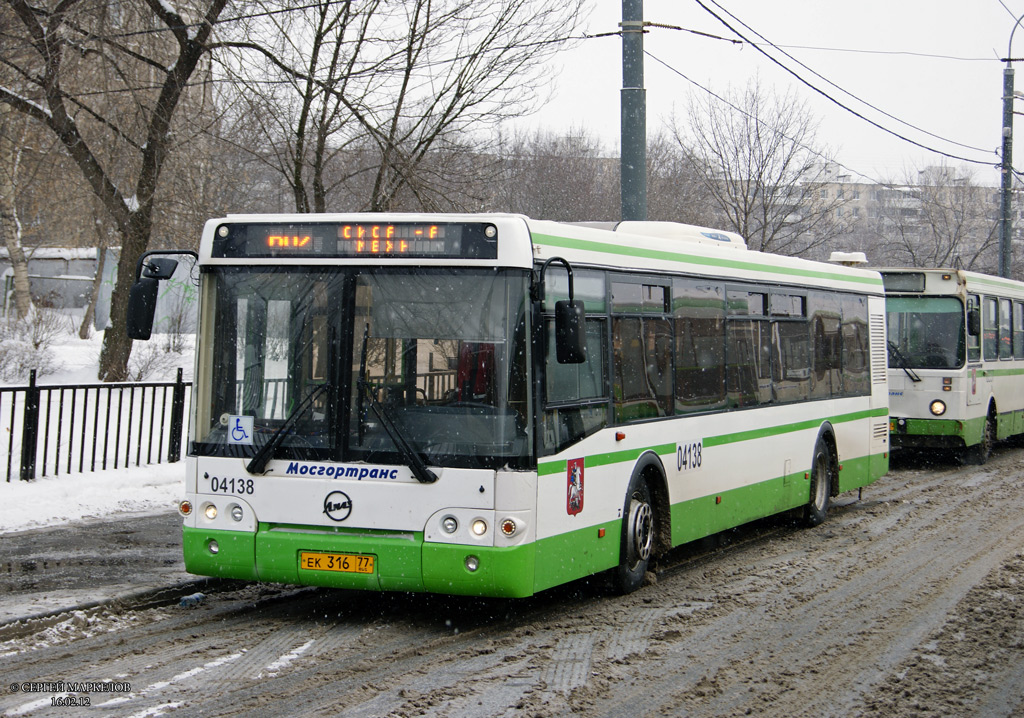 Moskwa, LiAZ-5292.21 Nr 04138