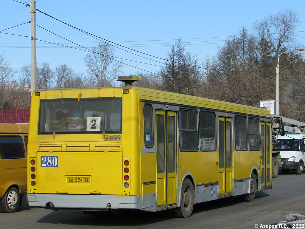 Омская область, ЛиАЗ-5256.45 № 280