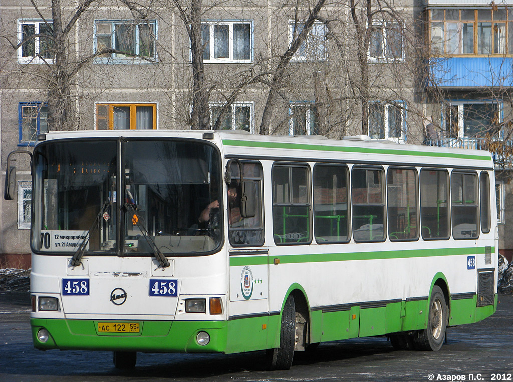 Omsk region, LiAZ-5256.45 # 458