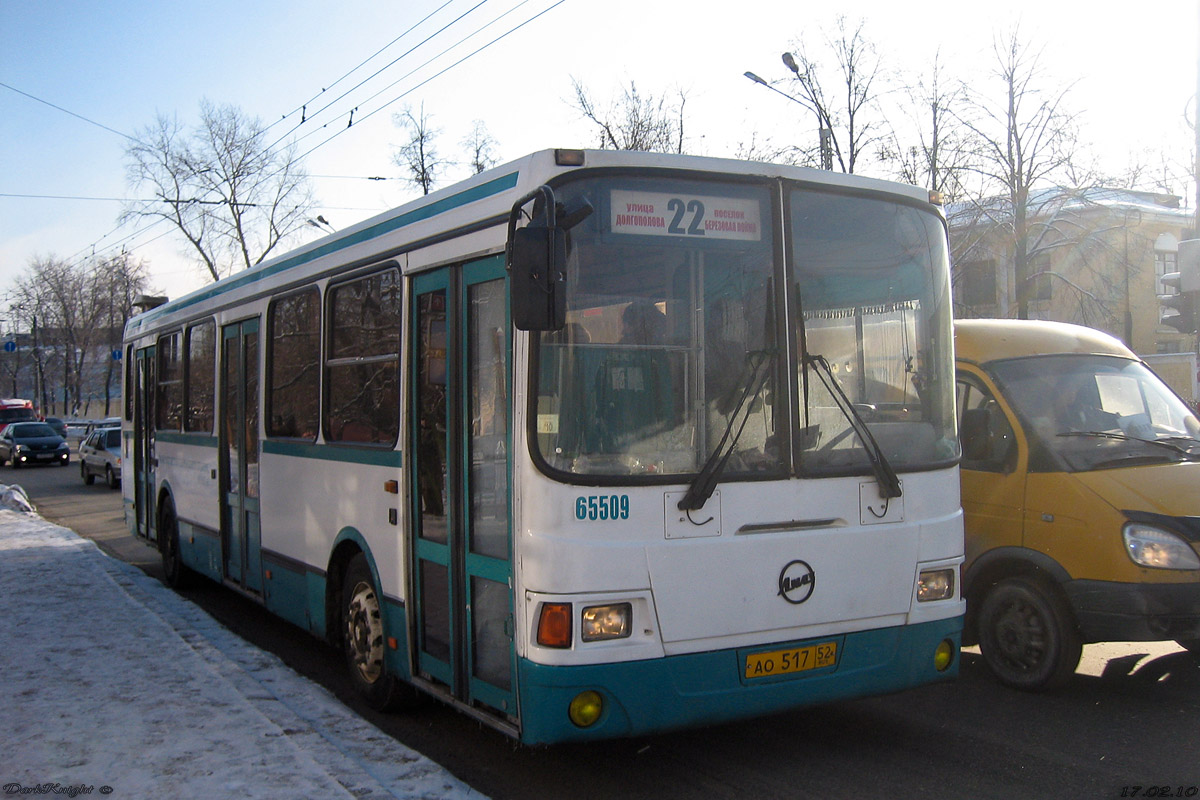 Нижегородская область, ЛиАЗ-5256.26 № 65509