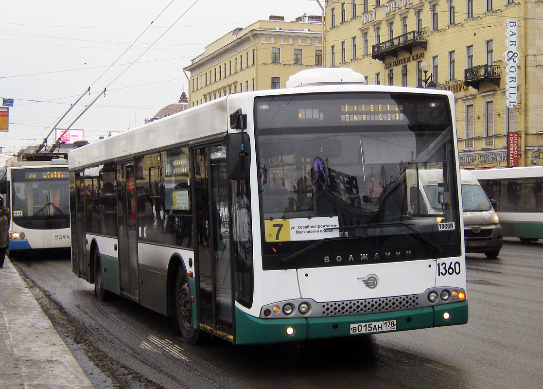 Санкт-Петербург, Волжанин-5270-20-06 "СитиРитм-12" № 1360