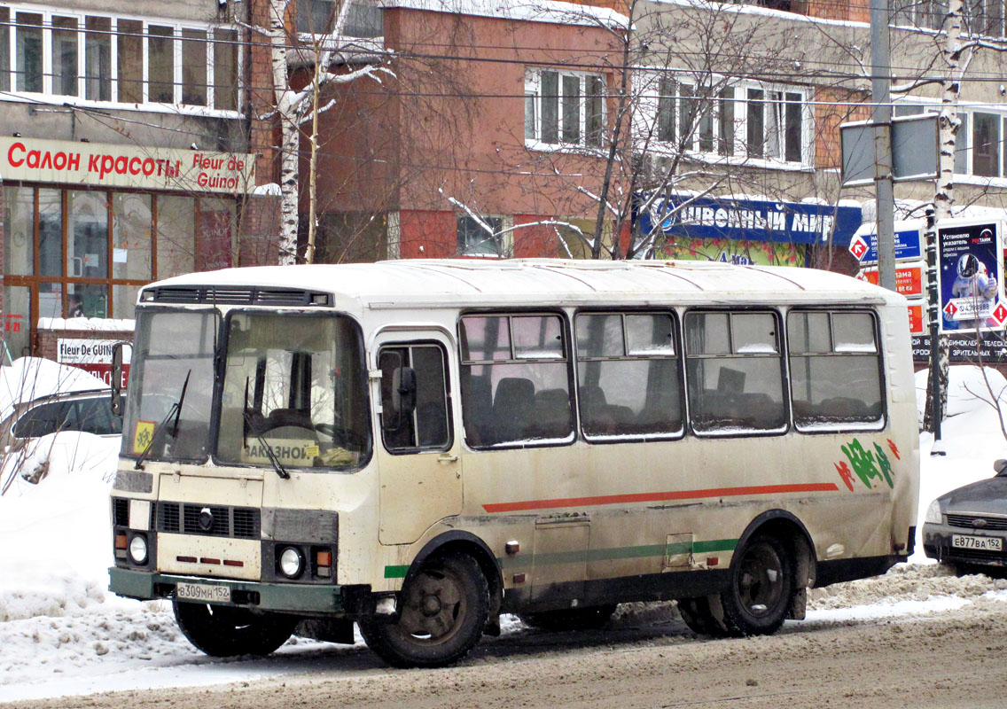 Nizhegorodskaya region, PAZ-3205-110 № В 309 МН 152
