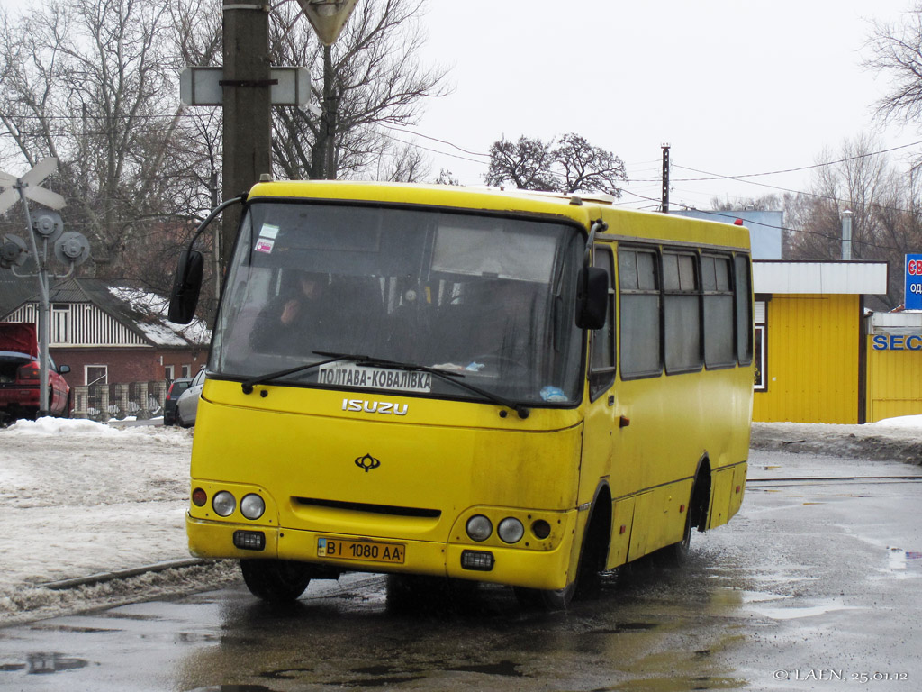 Полтавская область, Богдан А09202 (ЛуАЗ) № BI 1080 AA