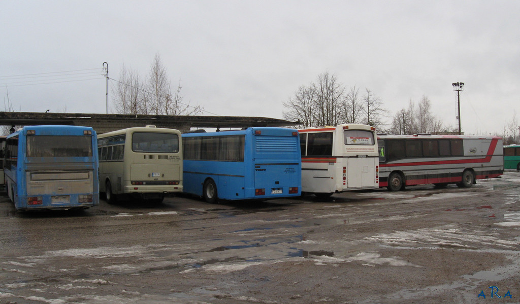 Litvánia — Bus depots
