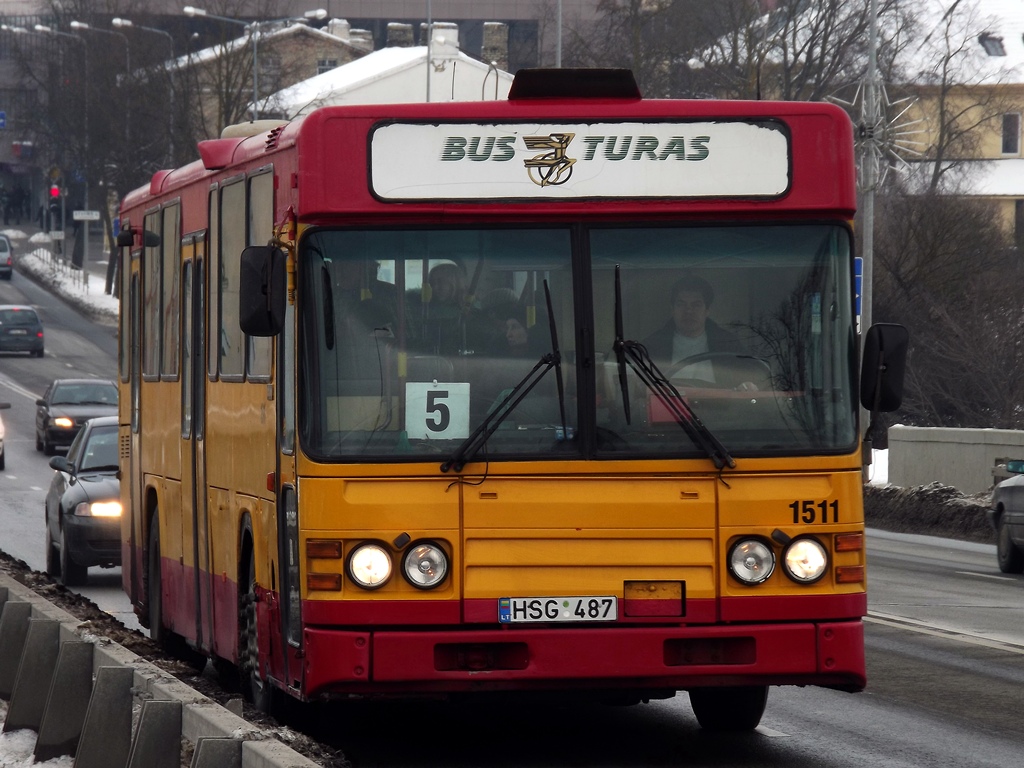 Литва, Scania CN113CLB № 1511