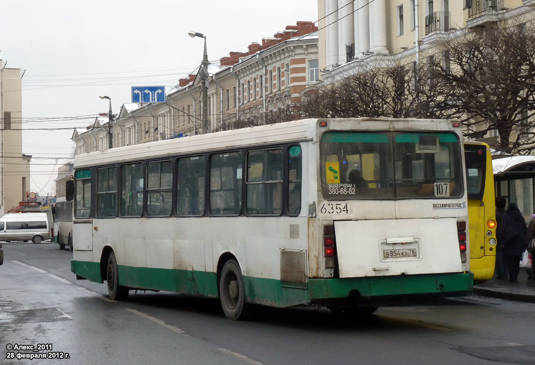 Санкт-Петербург, ЛиАЗ-5256.00 № 6354