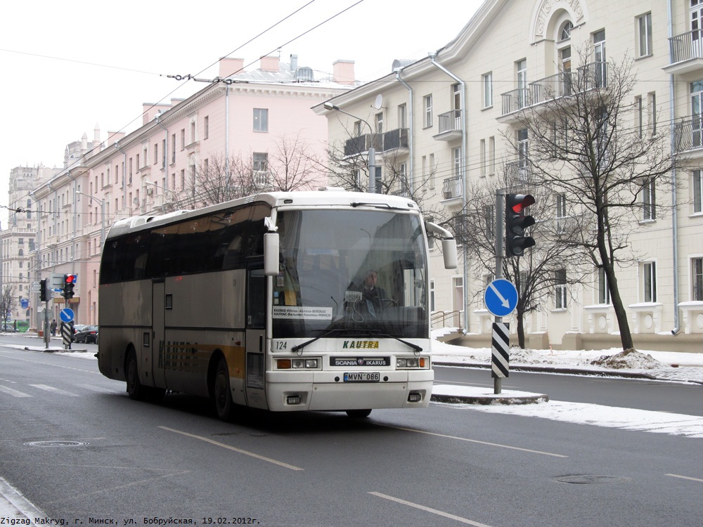 Литва, Ikarus EAG E98.06 № 124