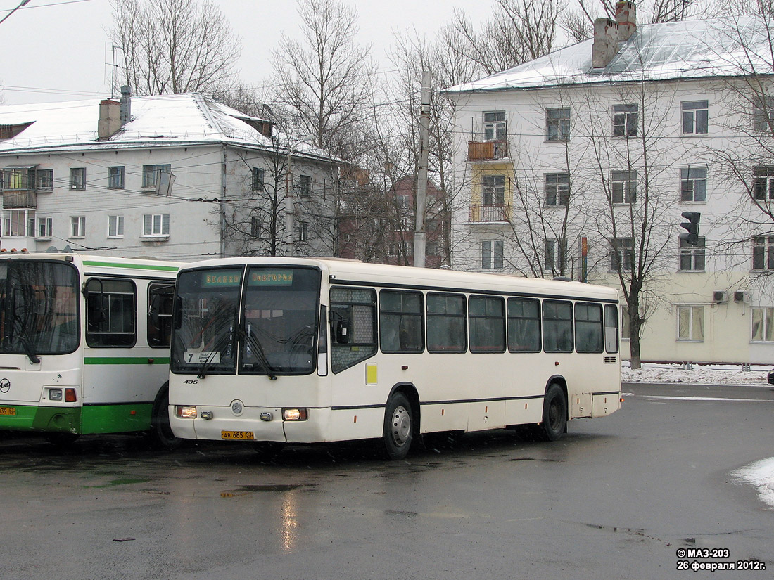 Новгородская область, Mercedes-Benz O345 № 435