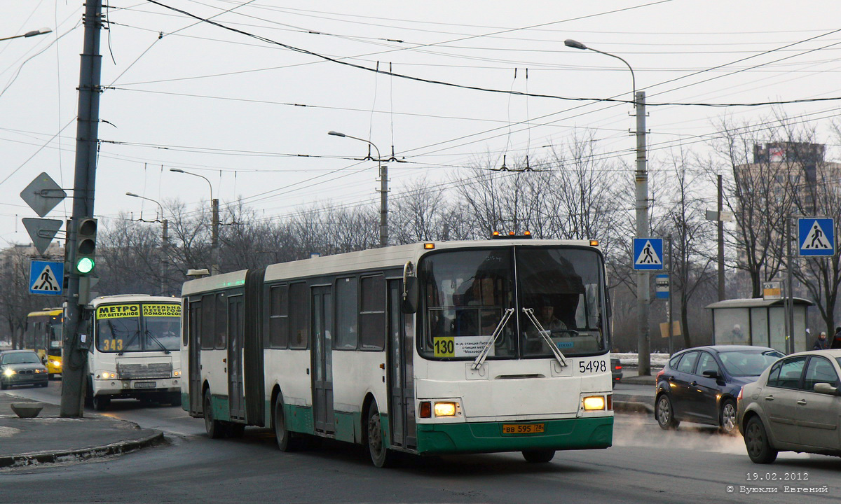 Санкт-Петербург, ЛиАЗ-6212.00 № 5498