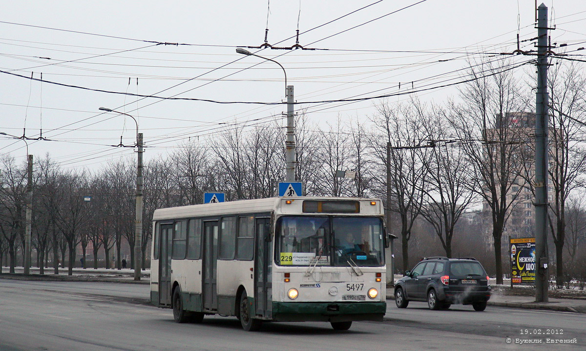 Санкт-Петербург, ЛиАЗ-5256.25 № 5497