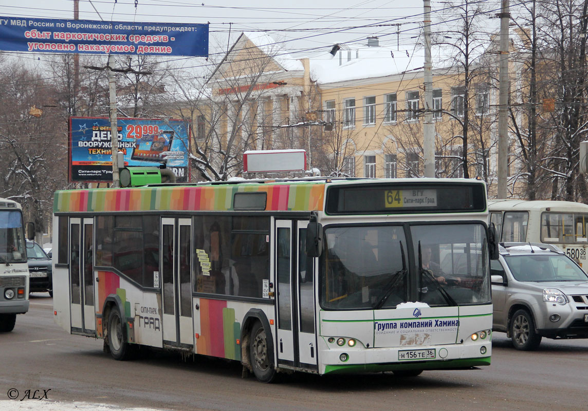 Воронежская область, МАЗ-103.476 № Н 156 ТЕ 36