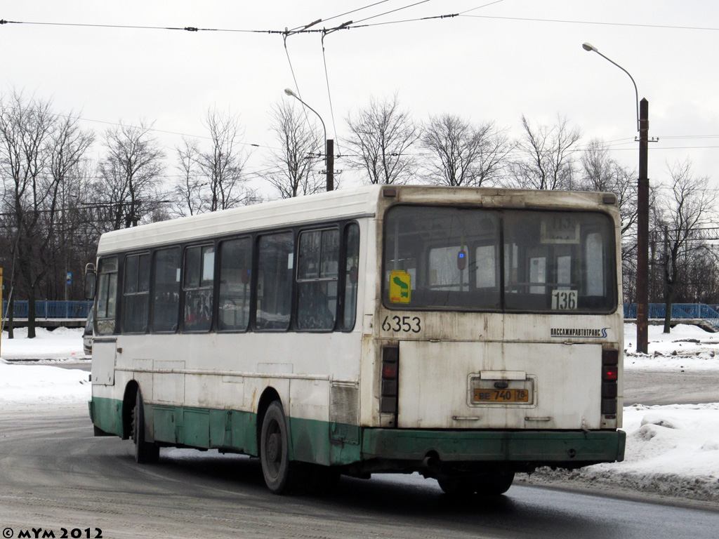 Санкт-Петербург, ЛиАЗ-5256.00 № 6353