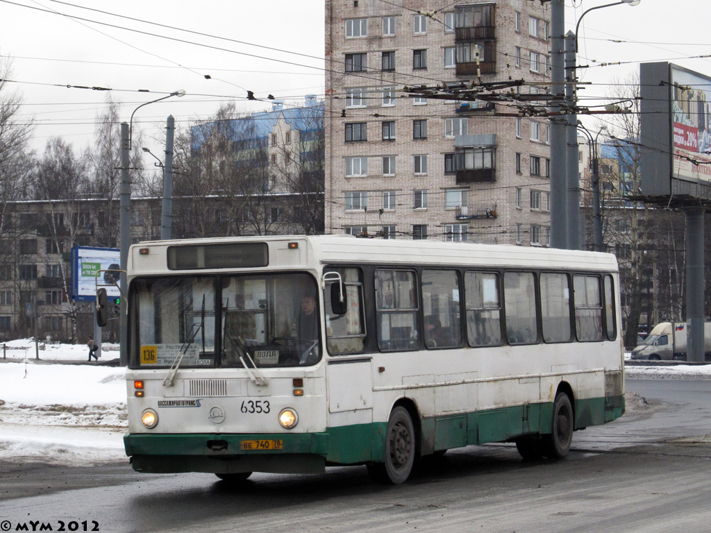 Санкт-Петербург, ЛиАЗ-5256.00 № 6353