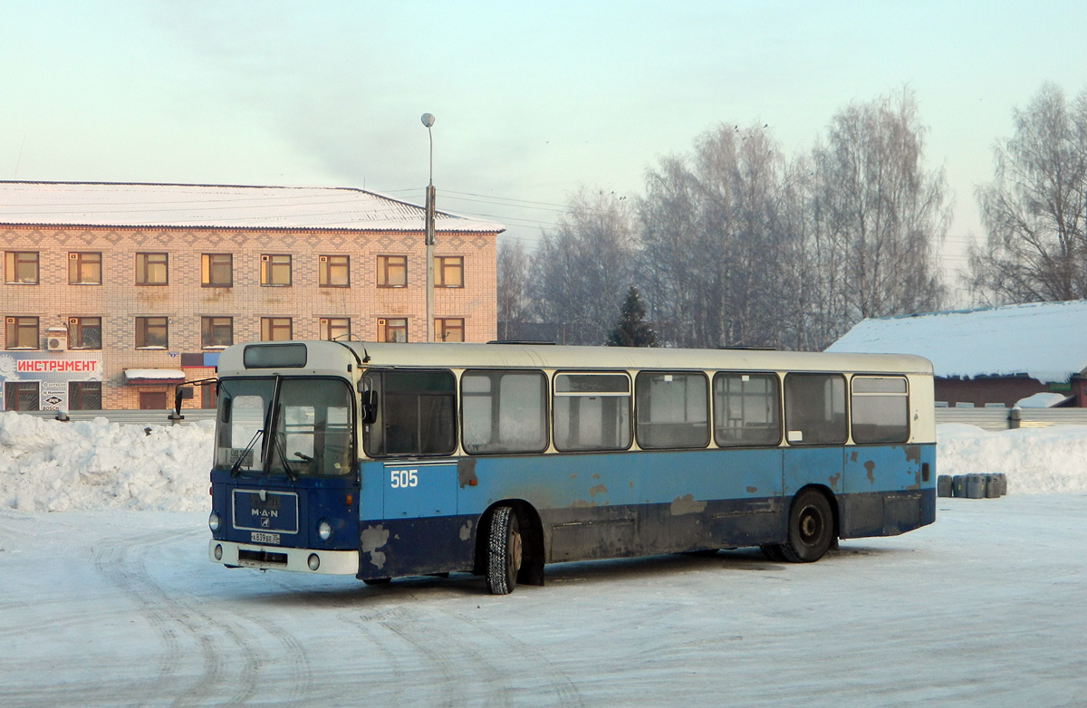 Вологодская область, MAN 192 SL200 № 505